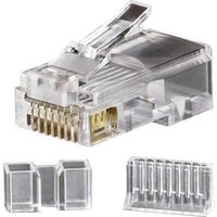 Klein Tools VDV826-603 Modular-Datenstecker RJ45 CAT6 VDV826-603 Polzahl 8P8C Transparent 1St. von Klein Tools