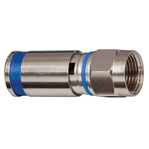 Klein Tools VDV812-623 F-Kompressionssteckverbinder RG6 fuer Außeneinsatz, 10er-Pack von Klein Tools