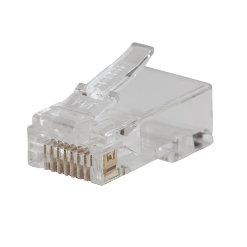 Klein Tools VDV826-728 Pass-Thru Modularer Datenstecker, RJ45 CAT5E, vergoldet, Durchgangsstecker, 10 Stück Klein Tools VDV826-728 Pass-Thru Modularer Datenstecker, RJ45 CAT5E, vergoldet, Durchgangsstecker, 10 Stück von Klein Tools