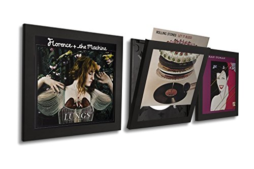 PLAY AND DISPLAY Art Vinyl Schallplattenrahmen 3er-Set – Für Single-Vinyl & LPs/Doppel-LP – 38×38 cm Schwarz, UV-Schutz, kratzfestes Acryl, einfache Wandmontage, Flip-Rahmen PLAY AND DISPLAY Art Vinyl Schallplattenrahmen 3er-Set – Für Single-Vinyl & LPs/Doppel-LP – 38×38 cm Schwarz, UV-Schutz, kratzfestes Acryl, einfache Wandmontage, Flip-Rahmen von PLAY AND DISPLAY