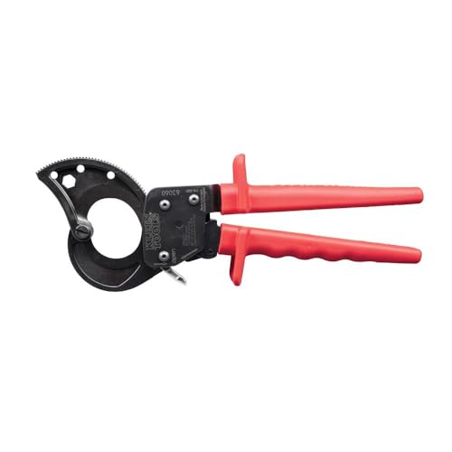 Cable Cutters, Ratcheting Cable Cutter Cuts Up to 750 MCM, Great for Cable Preparation KLEIN TOOLS 63060 von KLEIN TOOLS