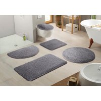 Kleine Wolke Badematte "Mellow", rutschhemmend beschichtet, schnell trocknend, Badteppich, Uni-Farben, rechteckig & rund erhältlich von Kleine Wolke