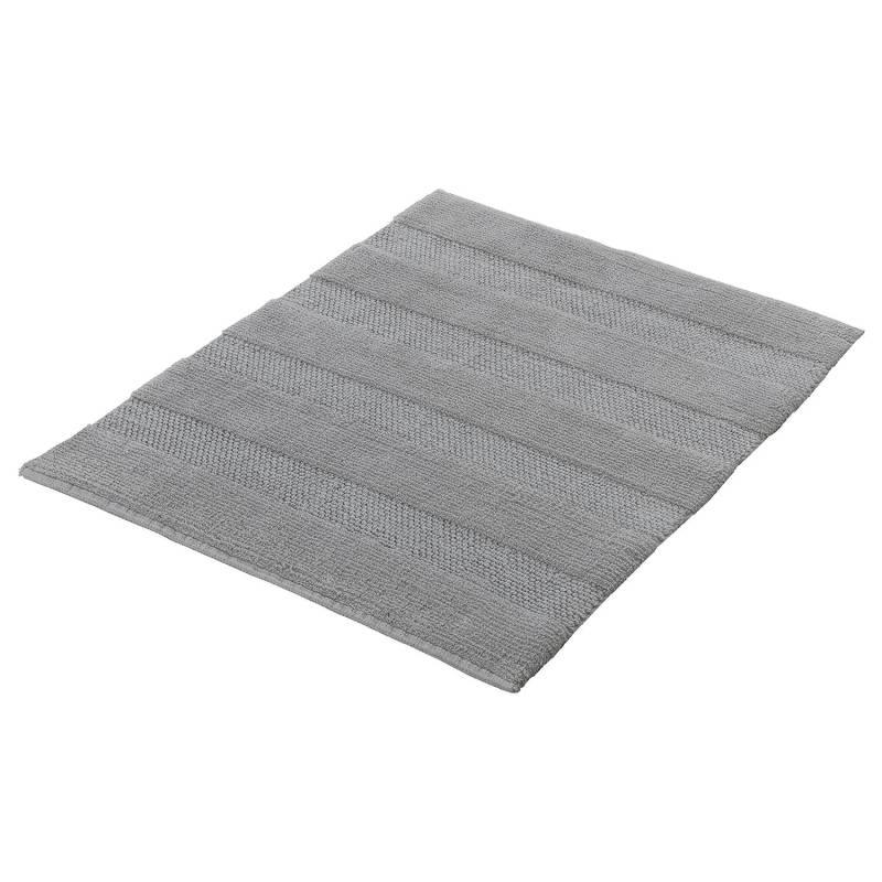 home24 Badematte Tikka 65 x 55cm Grau/Silbergrau von home24