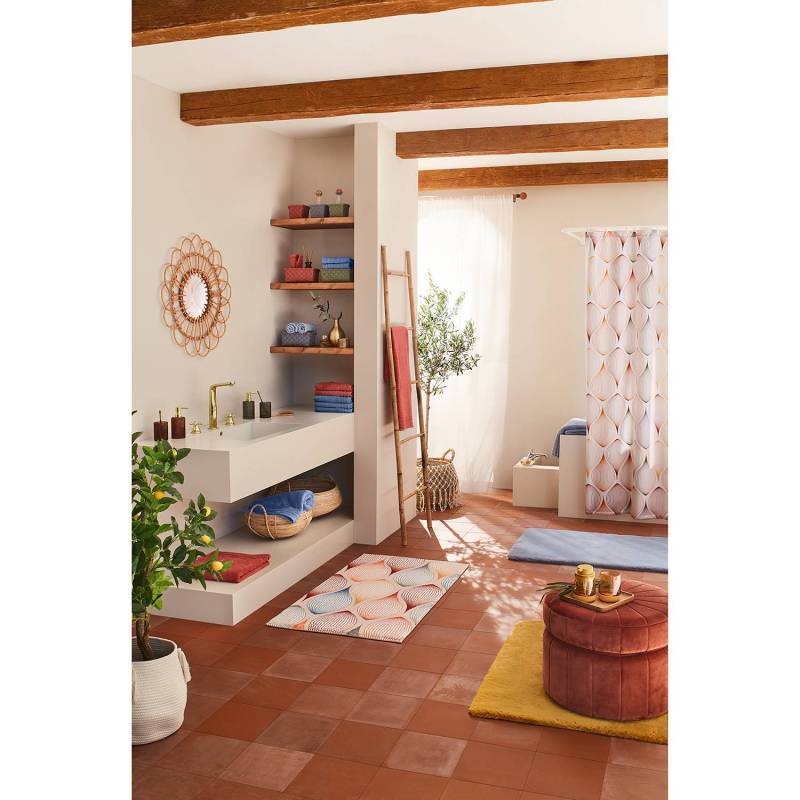 home24 Badteppich Cony 70 x 120cm Blau/Blau von home24