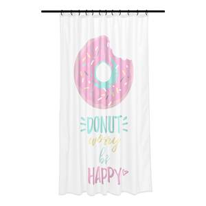 home24 Duschvorhang Donut Polyester Multicolor 200 x 180cm von home24