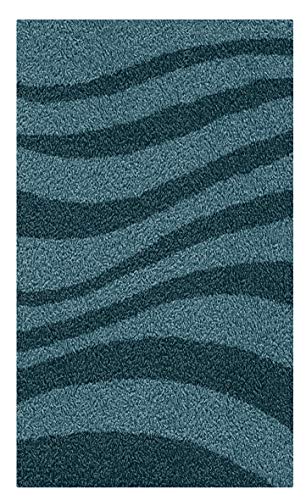 Kleine Wolke WC-Vorleger Riga / 55 x 50 cm mit Ausschnitt/Farbe Schiefer Badteppich, Acryl von Kleine Wolke