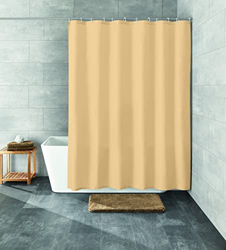 Kleine Wolke Kito Duschvorhang, Polyester, Natur, 180 cm x 200 cm von Kleine Wolke