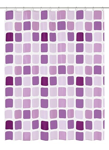 Kleine Wolke Duschvorhang Sonny, 180 x 200 cm, violett Kleine Wolke Duschvorhang Sonny, 180 x 200 cm, violett von Kleine Wolke