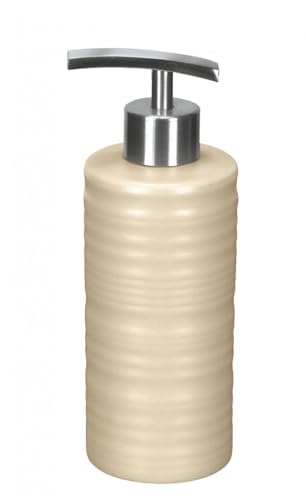 Kleine Wolke Seifenspender Sahara Accessoires, Keramik, Natur, 60x180 mm Kleine Wolke Seifenspender Sahara Accessoires, Keramik, Natur, 60x180 mm von Kleine Wolke