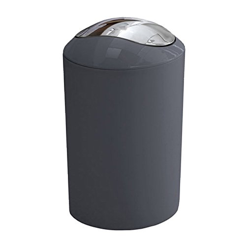 Kleine Wolke 5063488858 Kosmetikeimer Glossy, Volumen 5 L, Grau (anthracite)(set of 2) Kleine Wolke 5063488858 Kosmetikeimer Glossy, Volumen 5 L, Grau (anthracite)(set of 2) von Kleine Wolke