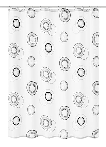 Kleine Wolke Duschvorhang Luna, 180 x 200 cm, schwarz weiß Kleine Wolke Duschvorhang Luna, 180 x 200 cm, schwarz weiß von Kleine Wolke