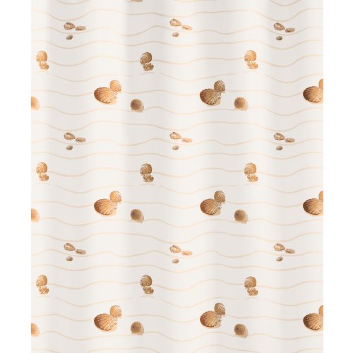 Kleine Wolke 5163216305 Duschvorhang Miami, 180 x 200 cm, beige von Kleine Wolke