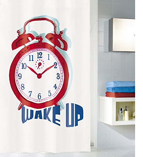 Kleine Wolke 5173148305 Duschvorhang Wake Up, 180 x 200 cm, Multicolor Kleine Wolke 5173148305 Duschvorhang Wake Up, 180 x 200 cm, Multicolor von Kleine Wolke