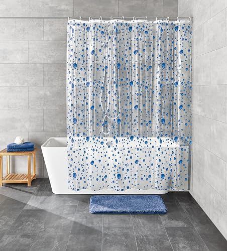 Kleine Wolke Duschvorhang Bubble, 180 x 200 cm, Marineblau Kleine Wolke Duschvorhang Bubble, 180 x 200 cm, Marineblau von Kleine Wolke