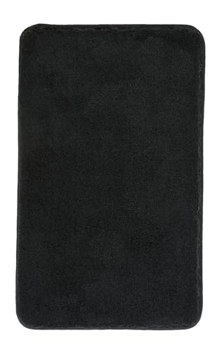 Kleine Wolke 5405926360 Badteppich Relax 60 x 100 cm schwarz von Kleine Wolke