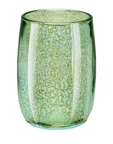 Kleine Wolke 5898664852 Zahnputzbecher Mercury, Evergreen, 10,6 x 7,7 cm von Kleine Wolke