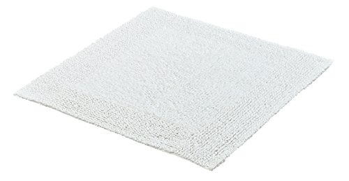 Kleine Wolke 7142114413 Badteppich Cotone, 50 x 50 cm ohne Auschnitt, schneeweiß von Kleine Wolke