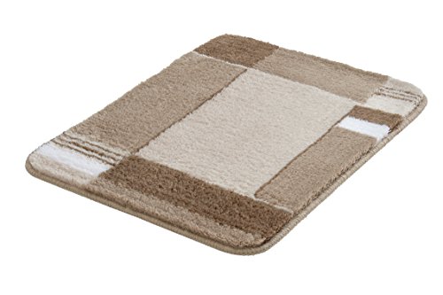 Kleine Wolke 7258271313 Badteppich Padova, 50 x 65 cm, taupe von Kleine Wolke