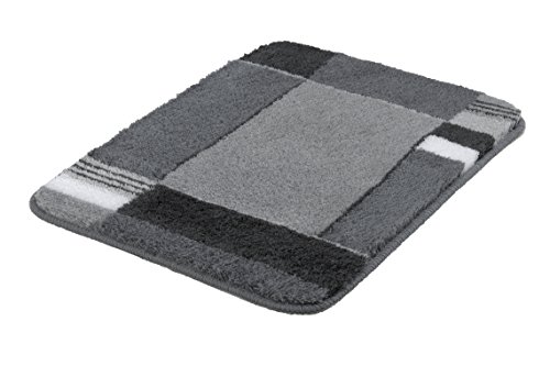 Kleine Wolke Badteppich Padova grau 50 x 65 cm, Anthrazit Kleine Wolke Badteppich Padova grau 50 x 65 cm, Anthrazit von Kleine Wolke