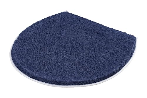 Kleine Wolke Soft WC-Deckelbezug, Polyacryl, Marineblau, 47x50 cm von Kleine Wolke