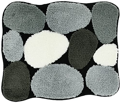 Kleine Wolke 8972926331 Badteppich Stone , 55 x 65 cm, schwarz von Kleine Wolke