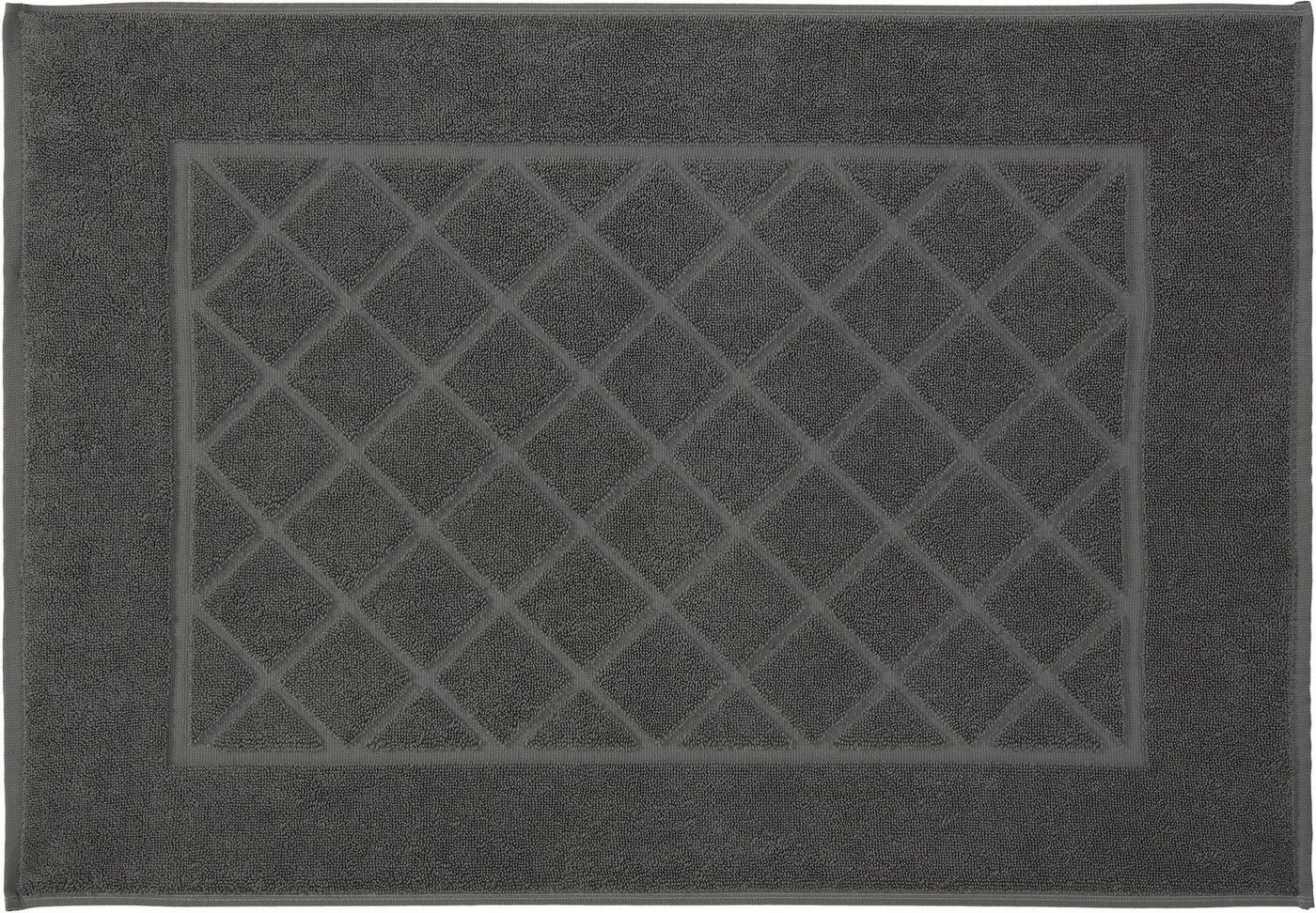 Kleine Wolke Badematte Bridge, Höhe 70 mm, beidseitig nutzbar, fußbodenheizungsgeeignet, Baumwolle, rechteckig, Badteppich, Frottier-Qualität, Uni Farben, Karo Muster Kleine Wolke Badematte Bridge, Höhe 70 mm, beidseitig nutzbar, fußbodenheizungsgeeignet, Baumwolle, rechteckig, Badteppich, Frottier-Qualität, Uni Farben, Karo Muster von Kleine Wolke