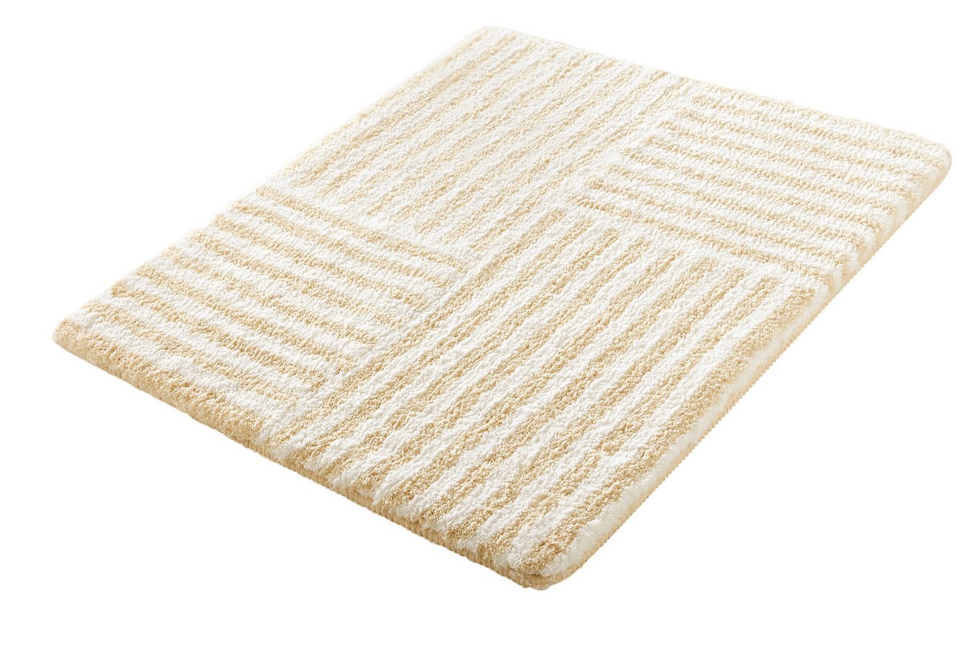 Kleine Wolke Badematte Chelsea, Höhe 20 mm, rutschhemmend beschichtet, fußbodenheizungsgeeignet, Polyester, rechteckig, Badteppich, modernes Design, gestreift Kleine Wolke Badematte Chelsea, Höhe 20 mm, rutschhemmend beschichtet, fußbodenheizungsgeeignet, Polyester, rechteckig, Badteppich, modernes Design, gestreift von Kleine Wolke