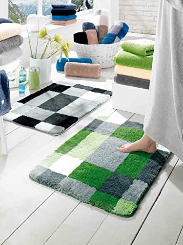 Kleine Wolke Badteppich Edge (LBH 60x50x2 cm) LBH 60x50x2 cm braun von Kleine Wolke