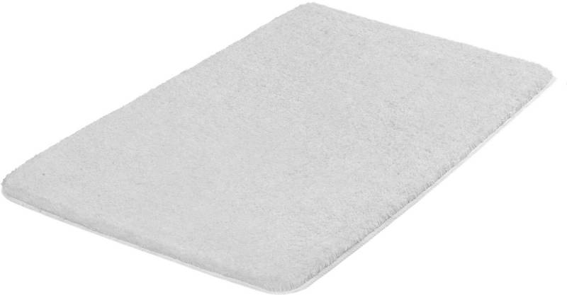 Kleine Wolke Badematte Meadow, Höhe 30 mm, rutschhemmend beschichtet, fußbodenheizungsgeeignet, Polyester, rechteckig, Badteppich, Uni Farben von Kleine Wolke
