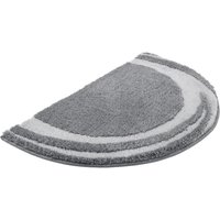 Kleine Wolke Badematte ""Mystic"" Höhe 25 mm rutschhemmend beschichtet fußbodenheizungsgeeignet Badteppich, modernes Design, Hoch-Tief Effekt, rechteckig & rund von Kleine Wolke