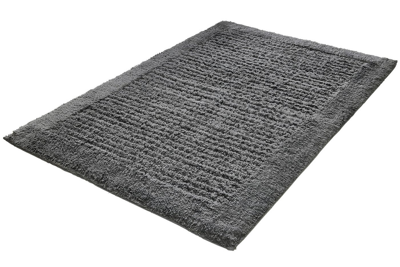 Kleine Wolke Badematte Net, Höhe 17 mm, rutschhemmend beschichtet, fußbodenheizungsgeeignet, Baumwolle, rechteckig, Badteppich, Uni Farben, rutschhhemmend Kleine Wolke Badematte Net, Höhe 17 mm, rutschhemmend beschichtet, fußbodenheizungsgeeignet, Baumwolle, rechteckig, Badteppich, Uni Farben, rutschhhemmend von Kleine Wolke