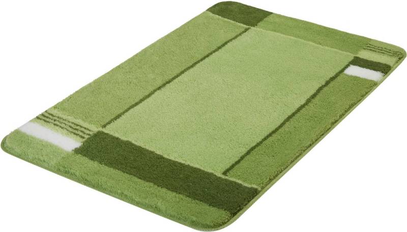 Kleine Wolke Badematte Padova, Höhe 20 mm, rutschhemmend beschichtet, fußbodenheizungsgeeignet, Kunstfaser, rechteckig, Badteppich, modernes Design, mit Bordüre, Kundenliebling von Kleine Wolke