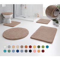 Kleine Wolke Badematte "RELAX" Höhe 30 mm rutschhemmend beschichtet fußbodenheizungsgeeignet Badteppich, Uni Farben, rechteckig, rund & als Set erhältlich Kleine Wolke Badematte "RELAX" Höhe 30 mm rutschhemmend beschichtet fußbodenheizungsgeeignet Badteppich, Uni Farben, rechteckig, rund & als Set erhältlich von Kleine Wolke