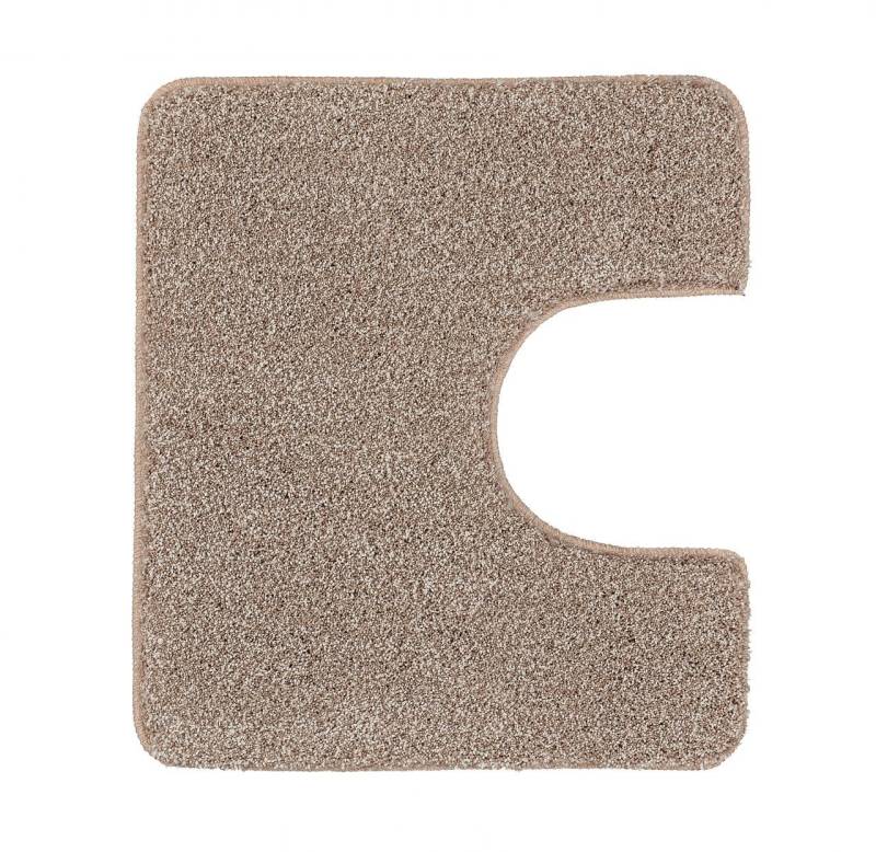 Kleine Wolke Badematte WC-Vorleger Seattle, Höhe 2 mm, fußbodenheizungsgeeignet, 100% Polyester, rechteckig von Kleine Wolke