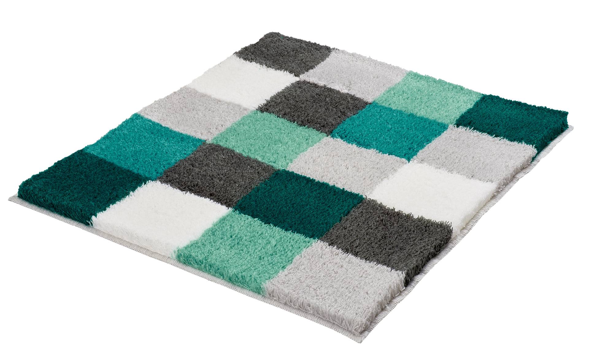 Kleine Wolke Badteppich CARO ca. 55x65cm in Farbe Petrol Kleine Wolke Badteppich CARO ca. 55x65cm in Farbe Petrol von Kleine Wolke