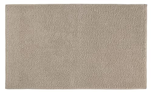 Kleine Wolke Badteppich Chrissy, Farbe: Natur, Material: 100% Baumwolle, Größe: 65x115 cm von Kleine Wolke
