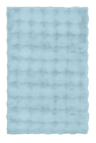 Kleine Wolke Badteppich Cloud in Opal mit 60x90 cm von Kleine Wolke