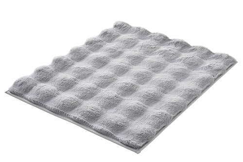 Kleine Wolke Badteppich Cloud in Silbergrau mit 50x60 cm von Kleine Wolke