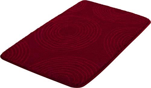 Kleine Wolke Badteppich Cosima, Granat 55x 65 cm rot von Kleine Wolke