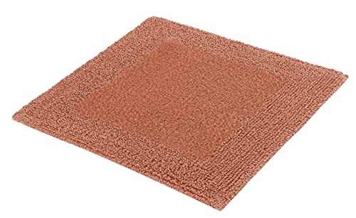 Kleine Wolke Badteppich Cotone, Farbe: Terracotta, Material: 100% Baumwolle, Größe: 50x 50 cm o.A. von Kleine Wolke