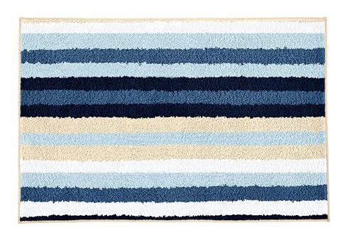 Kleine Wolke Badteppich Lago mit 65 x 115 cm in Navy aus 100% Polyester Kleine Wolke Badteppich Lago mit 65 x 115 cm in Navy aus 100% Polyester von Kleine Wolke