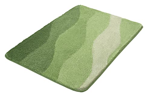Kleine Wolke Badteppich Malena, Farbe: Minze, Material: 100% Polyacryl, Größe: 70x120 cm von Kleine Wolke