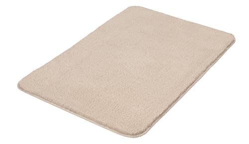 Kleine Wolke Badteppich Marco, 70x120 cm, Sandbeige von Kleine Wolke