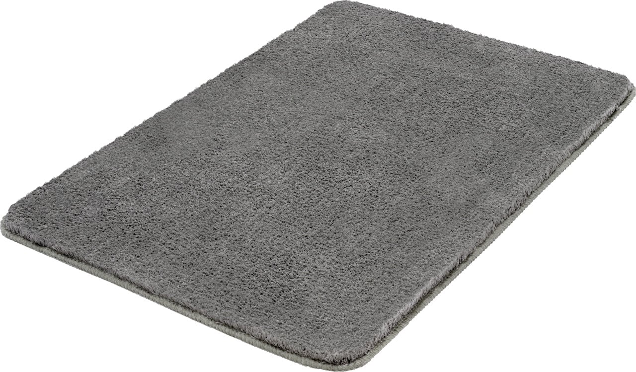 Kleine Wolke Badteppich Marco anthrazit Polyester 60 x 90 cm von Kleine Wolke