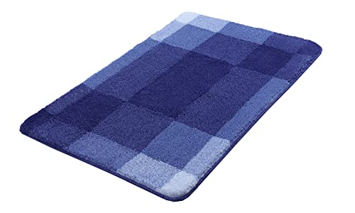 Kleine Wolke Badteppich Mix, Marineblau 70x120 cm blau, 4004478295315 von Kleine Wolke