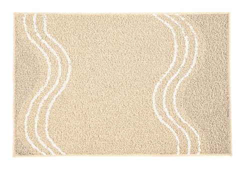 Kleine Wolke Badteppich Move mit 50 x 60 cm in Sandbeige aus 100% Polyester Kleine Wolke Badteppich Move mit 50 x 60 cm in Sandbeige aus 100% Polyester von Kleine Wolke