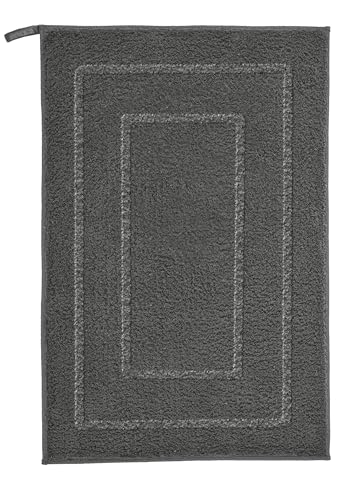 Kleine Wolke Badteppich NICO in Anthrazit mit 50x80 cm Kleine Wolke Badteppich NICO in Anthrazit mit 50x80 cm von Kleine Wolke