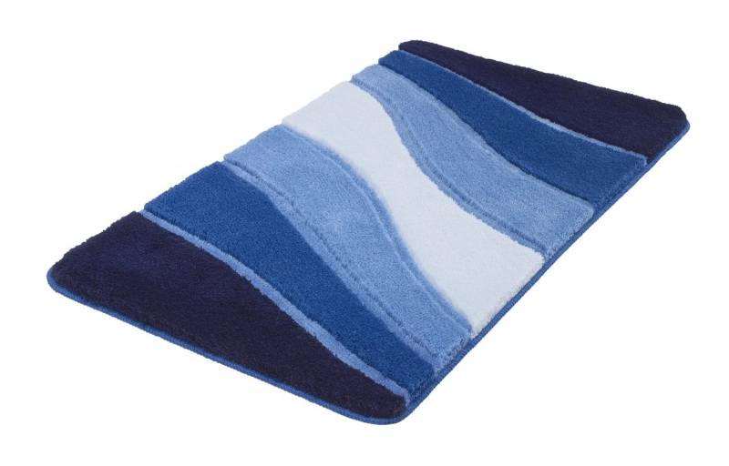 Kleine Wolke Badteppich Ocean royalblau, 60 x 100 cm von Kleine Wolke