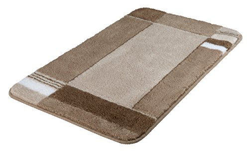 Kleine Wolke Badteppich Padova taupe 60 x 100 cm von Kleine Wolke