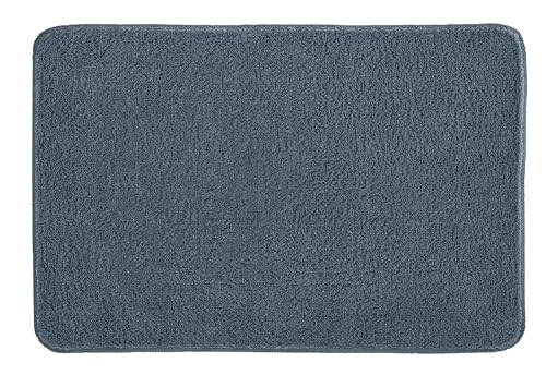 Kleine Wolke Badteppich Ricco mit 50 x 60 cm in Iceblue aus 100% Polyester von Kleine Wolke